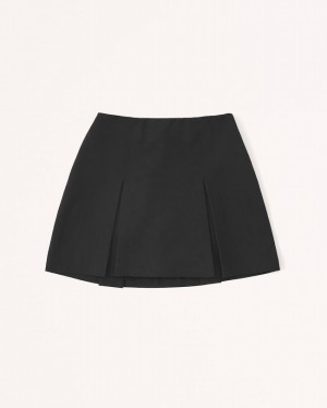 Sady Abercrombie Plisované Menswear Mini Damske Čierne | 53PCHVWAF